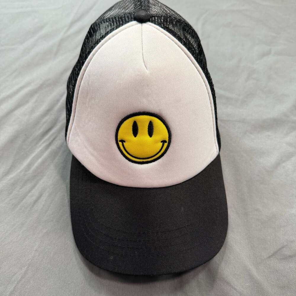 SmileyWorld Smiley Face Mesh Trucker Hat Cap